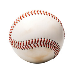 Baseball ball on the transparent background