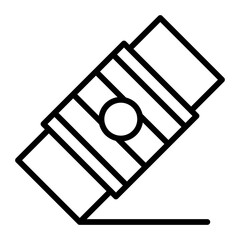 Eraser Line icon