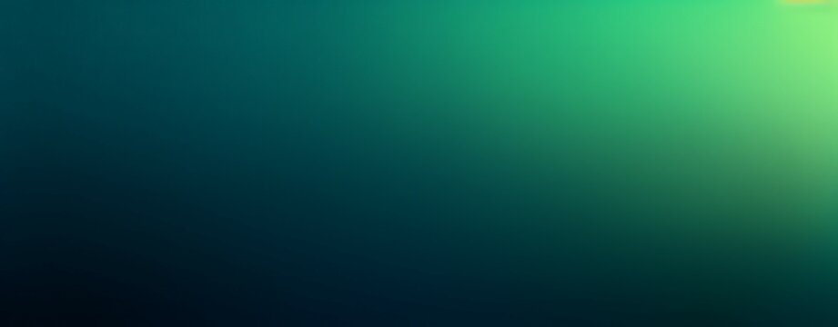 Dark green blue glowing grainy gradient background