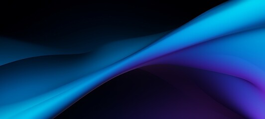Blue black abstract gradient background