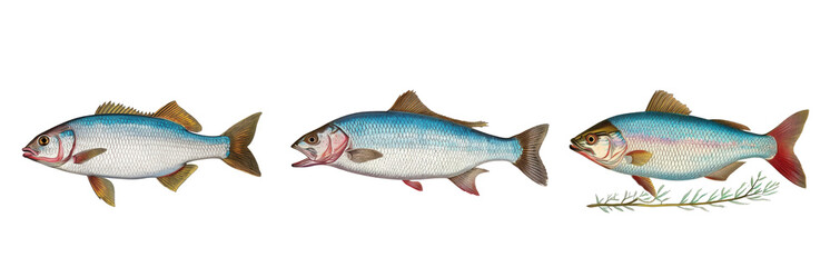 vintage fish illustration