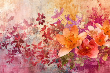 Spring Blossoms: A Vibrant Artwork, spring art