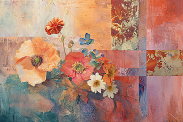 "Vibrant Spring: Artistic Color Palette", spring art