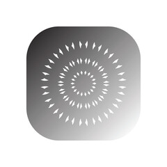 abstract circle icon vector