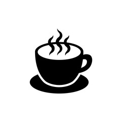 Vector logo template. Coffee love