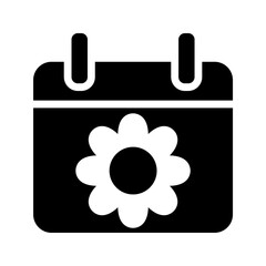 Fototapeta premium Spring Season icon PNG