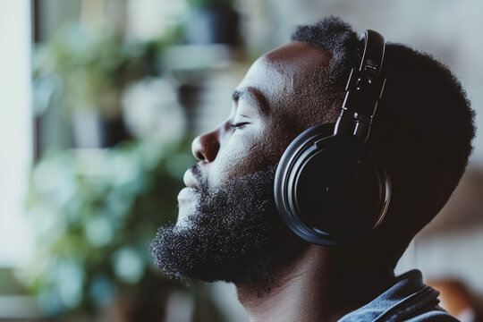 Audiophile choosing high-fidelity headphones - prioritizing superior sound quality and comfort for an enhanced and immersive listening experience.