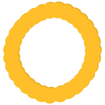 Yellow letter o