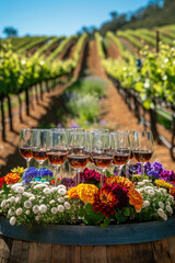 Captivating Spring Wine Tasting, spring art