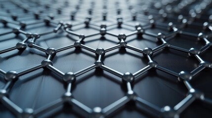 Obraz premium metal grid