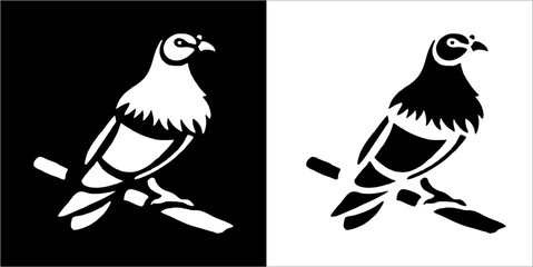  Illustration vector graphics of dove icon