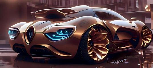car in the night