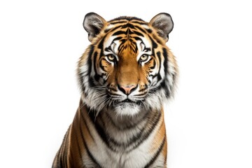 Tiger isolated on a white background