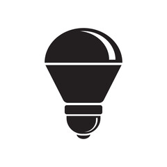 Obraz premium Vector fluorescent bulbs icon logo vector design template