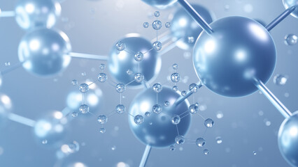 clopidogrel molecular structure 3d, flat model, plavix, structural chemical formula view from a microscope