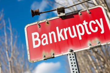 Obraz premium Road Sign With Word 