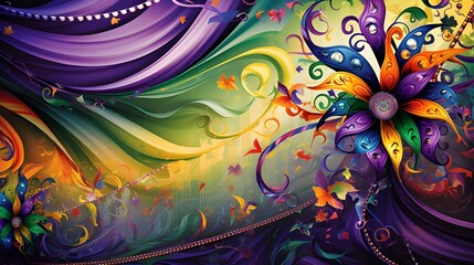 abstract background with splashes