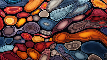 graffiti river rock texture pattern