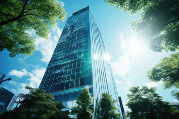 Obraz premium office building