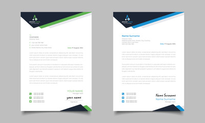 Professional And Modern Letterhead Design Business Letterhead Template Design