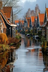 making new land and building houses Netherlands