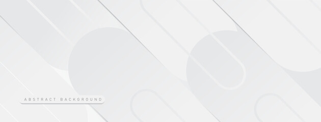 Modern abstract white and grey background. Minimal geometric white light background.vector ilustration