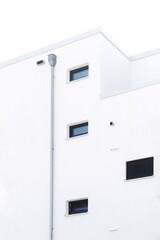 Part of building minimalism style