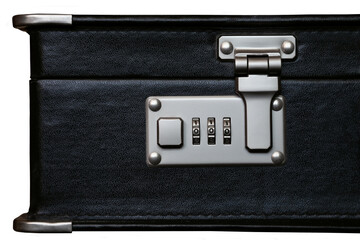 Case with combination lock