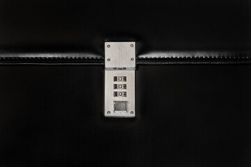 Briefcase with combination lock