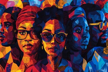 illustration for black history month 