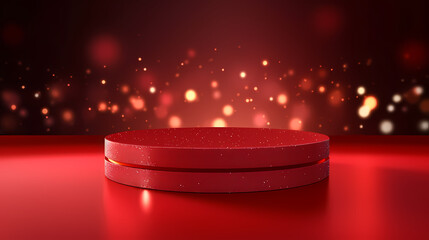 Podium, booth, stage, product background for product display, blank display