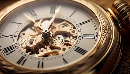 Elegant vintage pocket watch case with intricate filigree patterns and delicate metalwork engravings