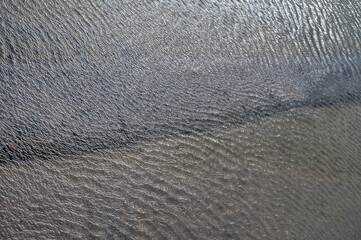 Sea water ripples