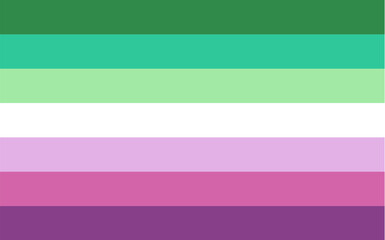 Abrosexual gay Pride Flags, LGBT flag sexual identity seven stripes
