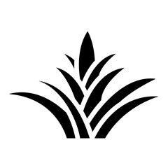 bromeliad glyph icon