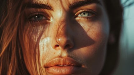 Fototapeta premium Ethereal portrait of a woman