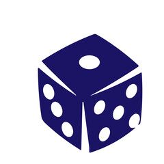 set of dice vector design