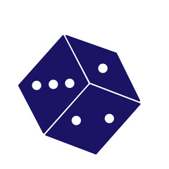 set of dice vector design