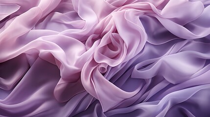 Fototapeta premium Soft bedsheets for background. Luxurious bedsheet covers. Floating fabric for wallpaper.