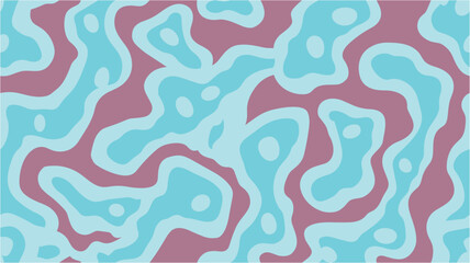 Flat design. Boho batic tie dye craft ornament. Abstract art print. Vector illustration. For web, wall paper, brochure and other pattern designs. Seamless design for tile, print, swimwear.