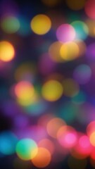 Beautiful false focus halo background