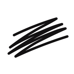 Abstract Scribble Line