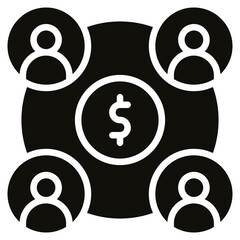 Sharing Economy icon vector image. Can be used for Gig Economy.