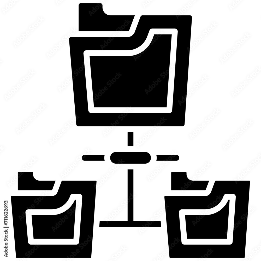 Poster file system icon vector image. can be used for web hosting.