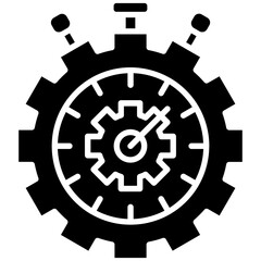 Fast Processing icon vector image. Can be used for Web Hosting.