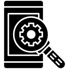 Mobile Optimization icon vector image. Can be used for Web Hosting.