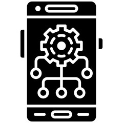 Api Integration icon vector image. Can be used for Mobile App Development.