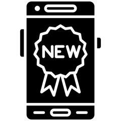 New Features icon vector image. Can be used for Mobile App Development.