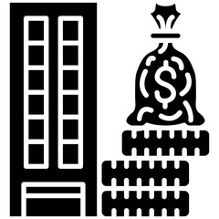 Assets icon vector image. Can be used for Fintech.