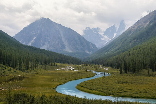 Katun River in the Altai Mountains